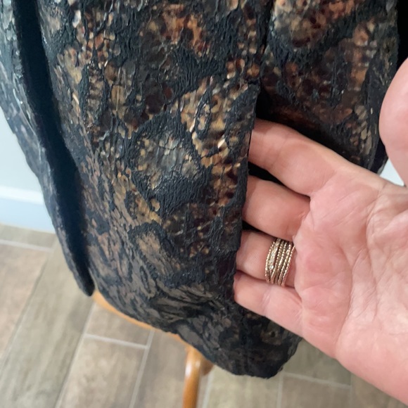 GORGEOUS PYTHON IN BLACK AND COPPER! By ERIN SZ L SOFT AND COMFORTABLE - Picture 6 of 15